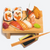 4 Futomaki Rolls + 5 Nigiri