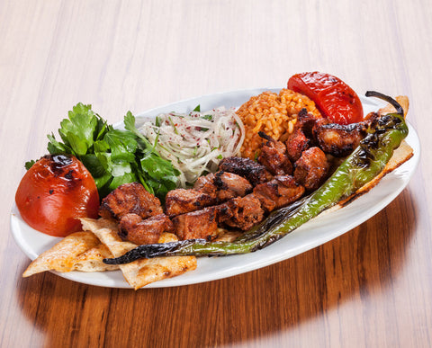 Kuzu Sis (1 lamb skewer plate)