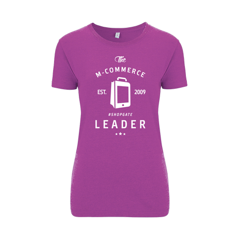 "M-Commerce Leader" Women T-shirt